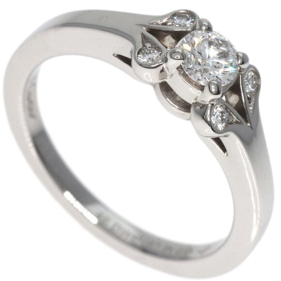 CARTIER Platinum Diamond Ring #46 - Picture 1 of 8